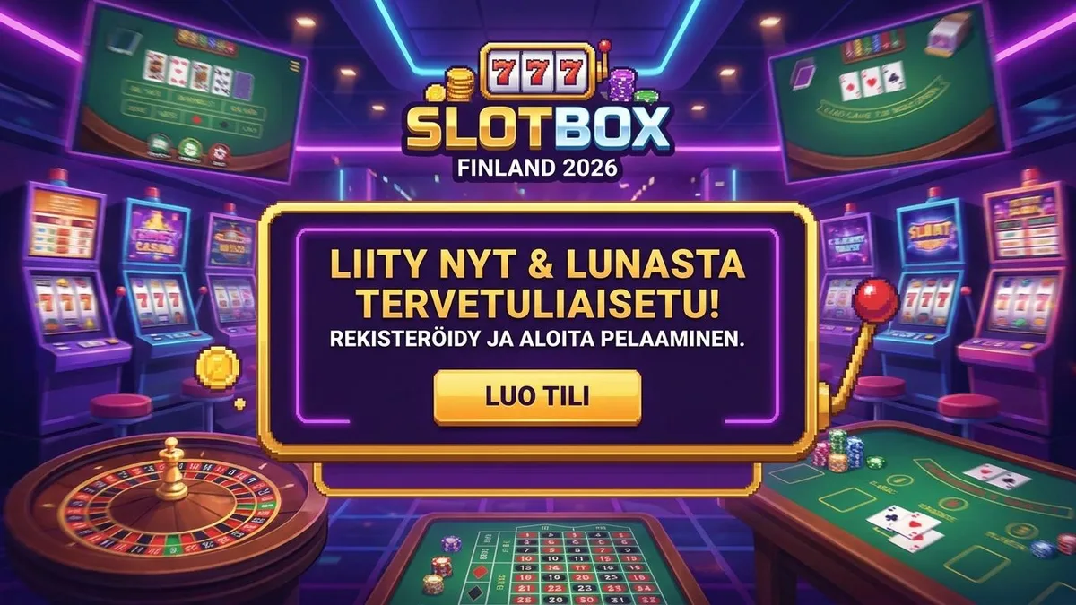 Rekisteröidy bonuksen kanssa